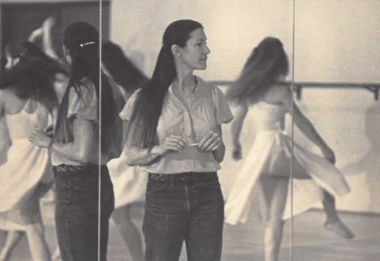 Carole Cascio Rehearsing standing