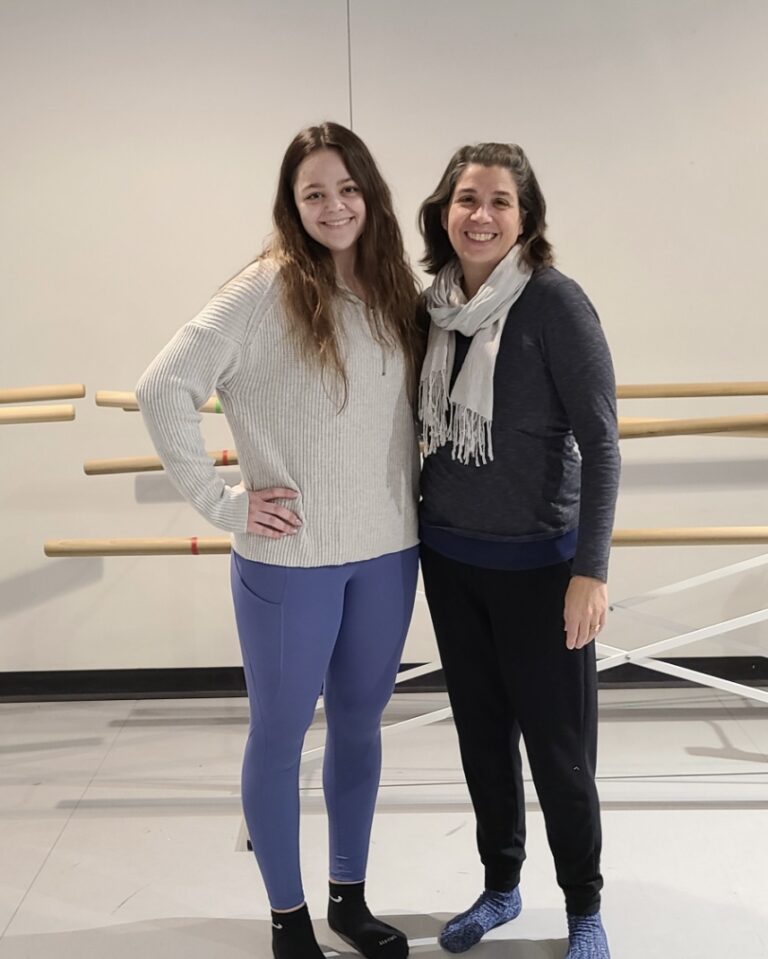 Melinda Blomquist, Director of the dance program at CCBC and Rachel Photo #14