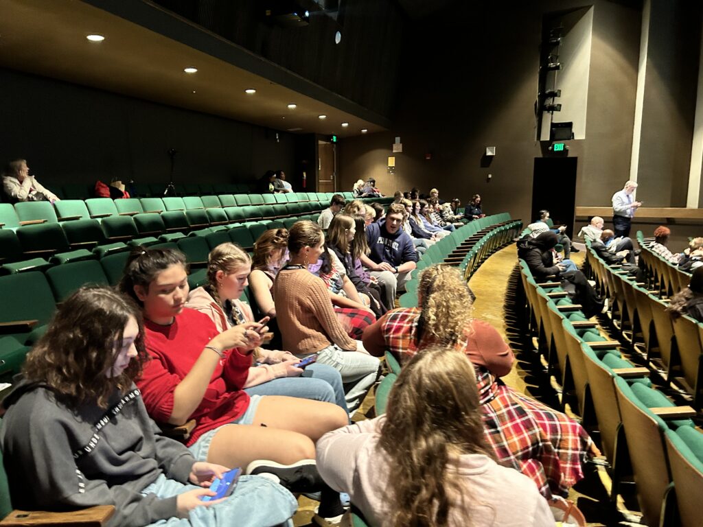 Queen Anne’s County High School students travel to CCBC Dance Concert at the Dundalk Campus.