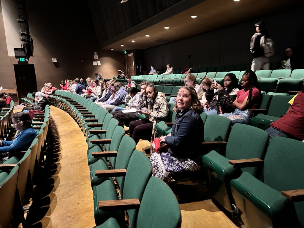 Queen Anne’s County High School students travel to CCBC Dance Concert at the Dundalk Campus.