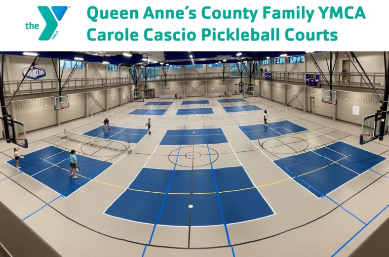 Photo of Carole Cascio Pickelball courts at the YMCA