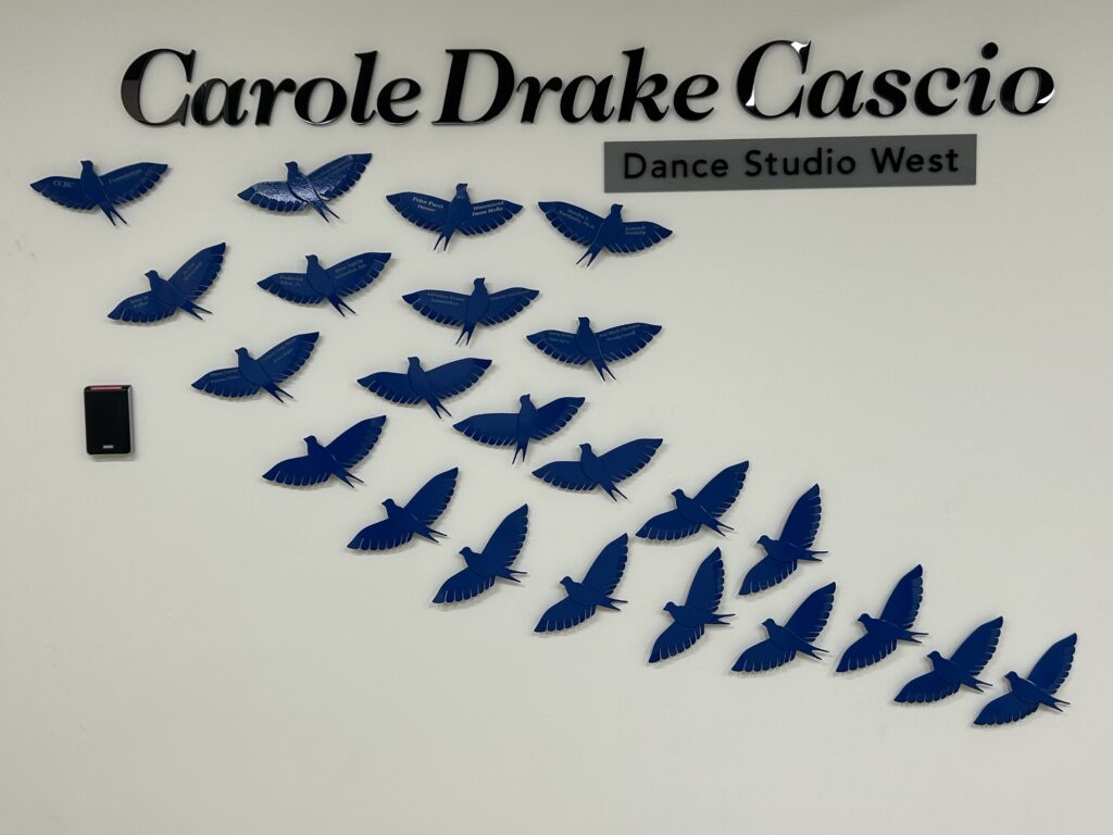 Carole Drake Cascio Bird Donation Wall Sculpture by Cambridge Artist Matt O’Connell