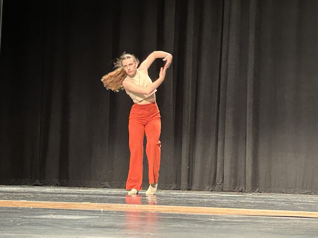 Dancer on Stage Carole Cascio Fund Day of Dance at Eastern Shore Arts Festival