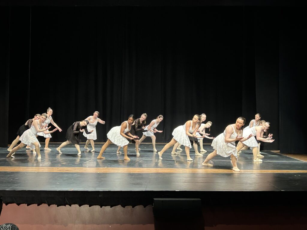 Many Dancers on Stage Carole Cascio Fund Day of Dance at Eastern Shore Arts Festival