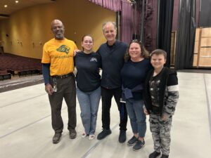 CCF acquires a donated Dance Floor from the Alvin Ailey American Dance Theater in NYC for the Dance Program at Queen Anne’s County High School