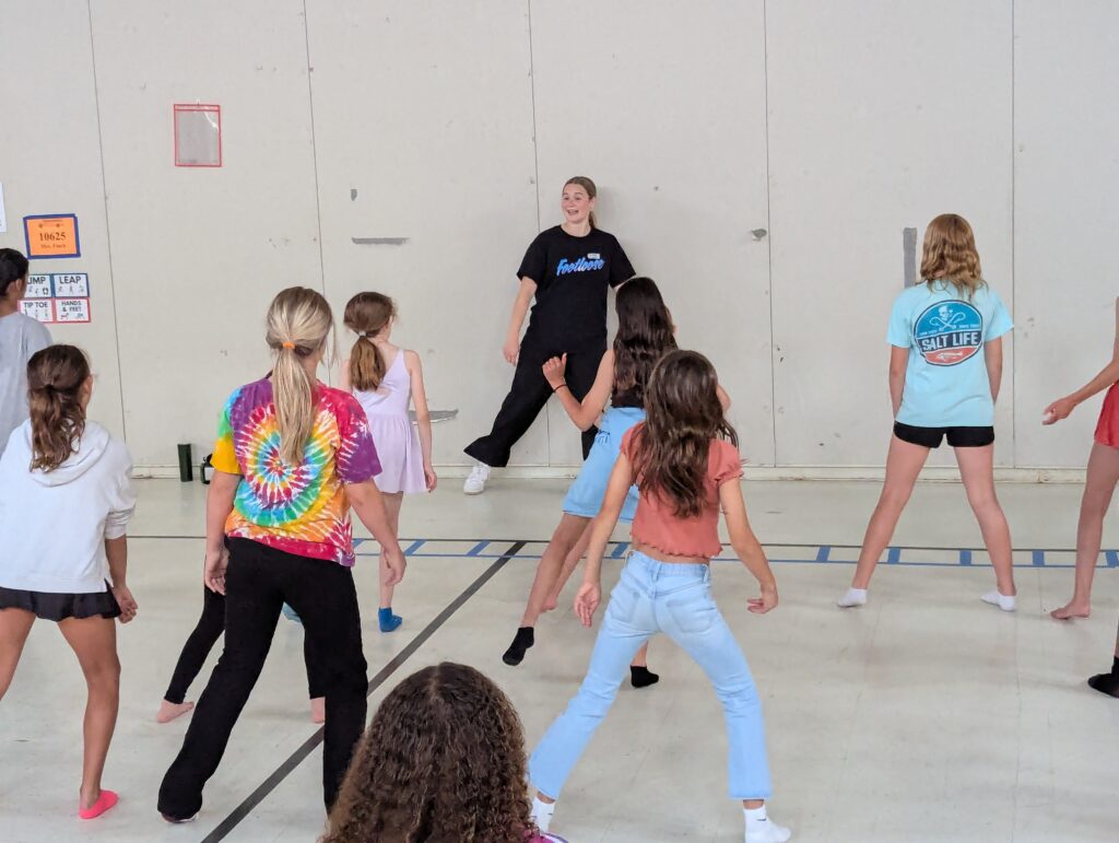 Carole Cascio Fund’s Associate Teaching Artist Gabby Pfeifer Teachers Move & Groove Movement Classes at Kennard Elementary School and Kent Island Elementary School