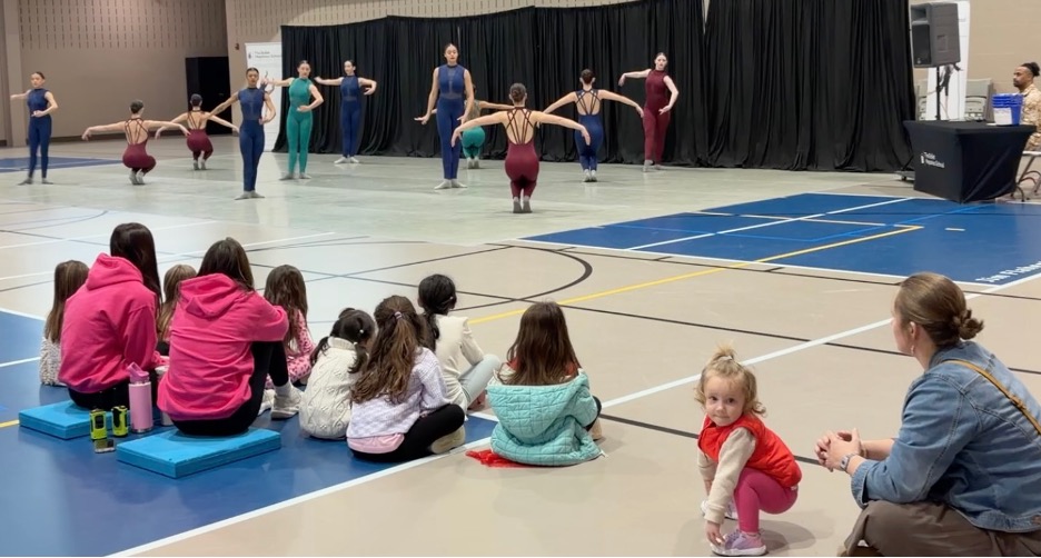 The company in performance of Rodney Hamilton’s The Journey.