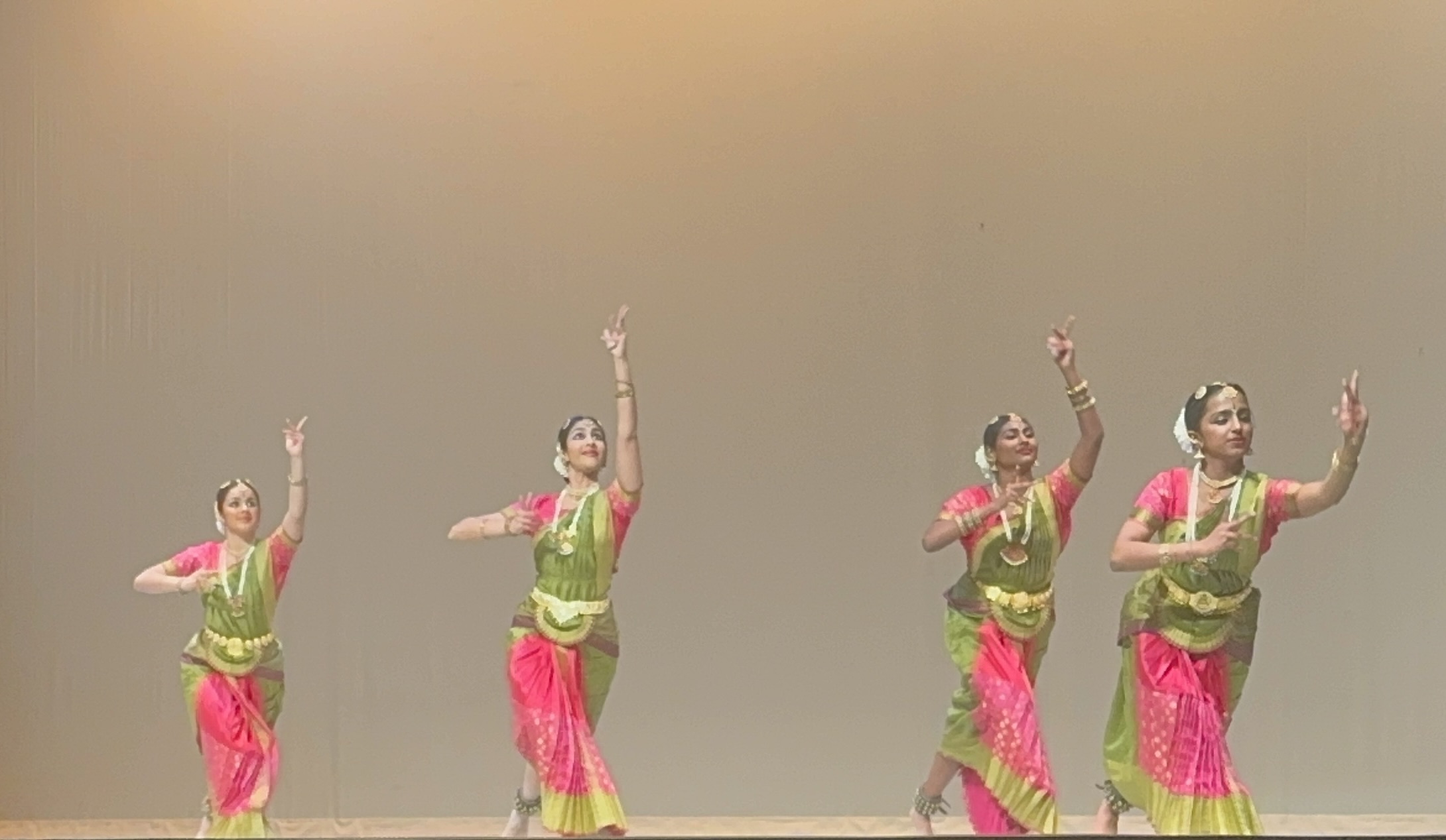 Deepti Mukund’s dancers from the Natyaboohmi School of Dance.