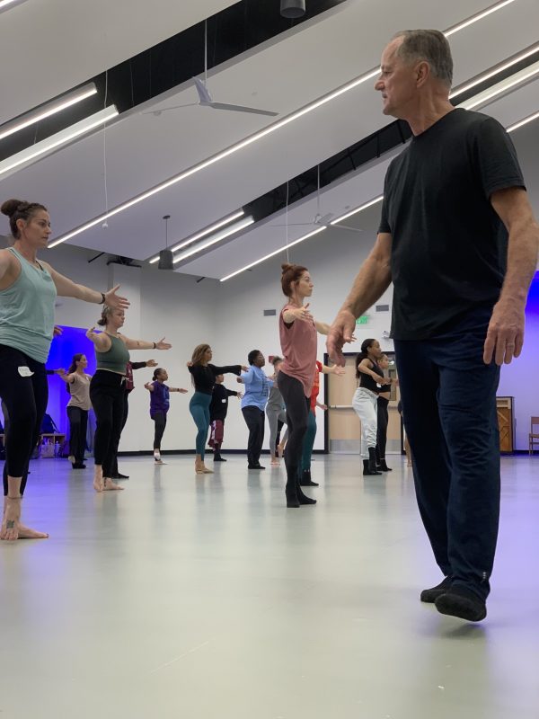 Executive Director Peter Pucci teaches a class for the Maryland Dance Education Association Event at CCBC